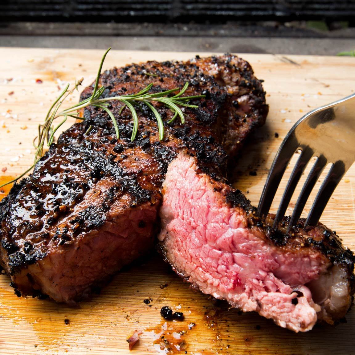 Upper Prime Black Angus Flat Iron Steak ~8oz.